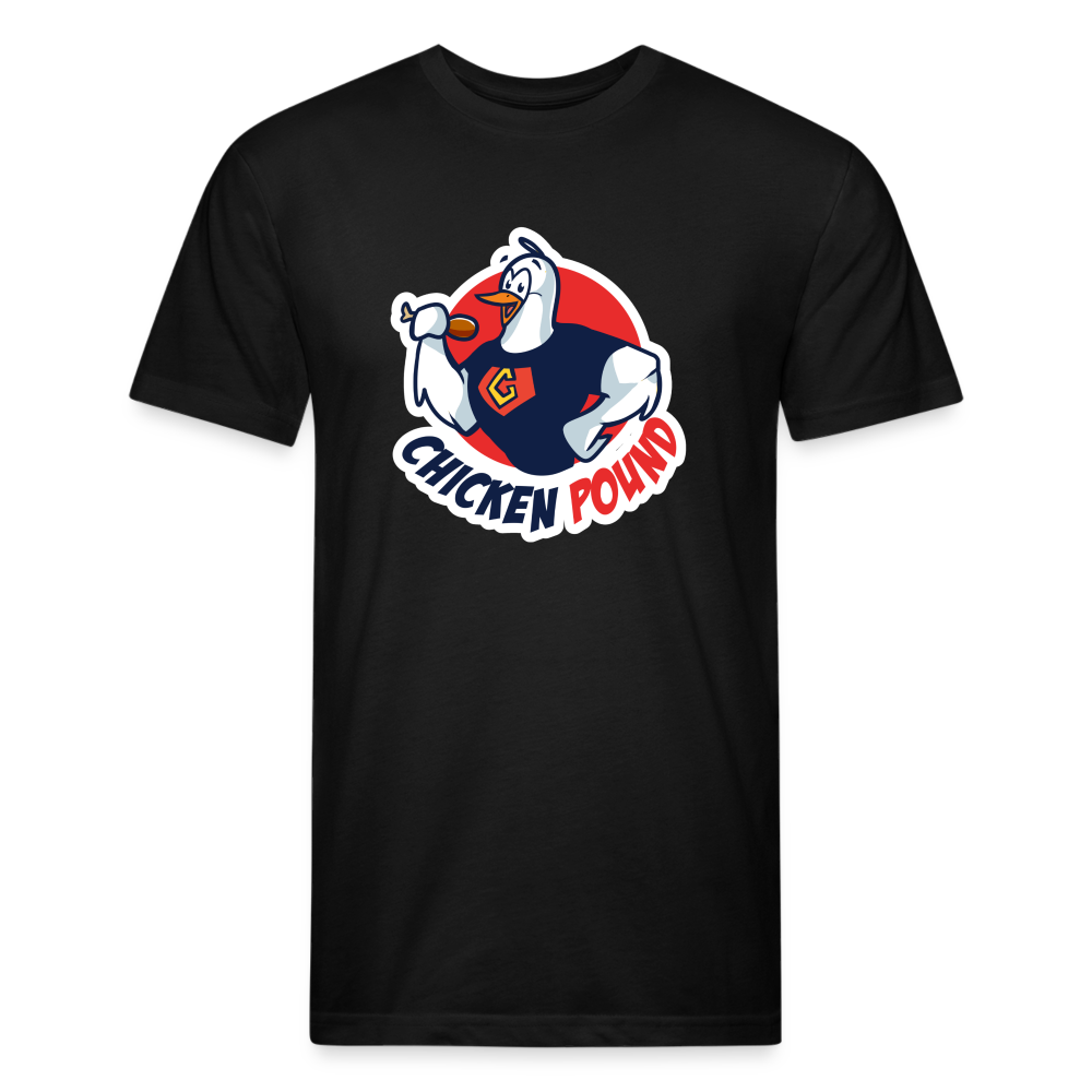 Chicken Pound Logo T-Shirt (Unisex) Next Level - black