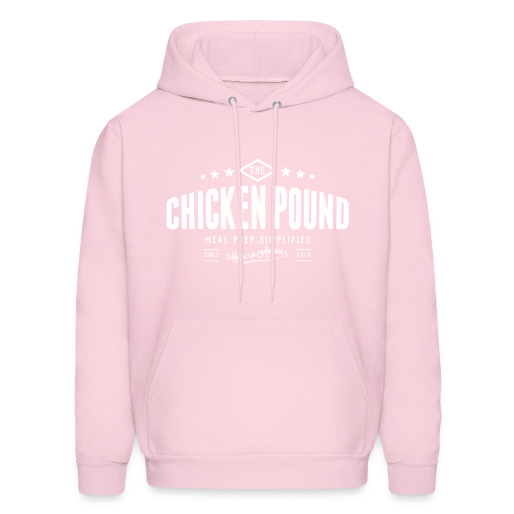 Chicken Pound Hoodie - pale pink