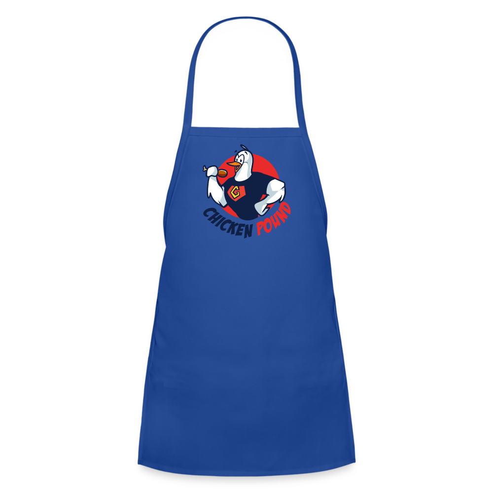 Kids' Apron - royal blue