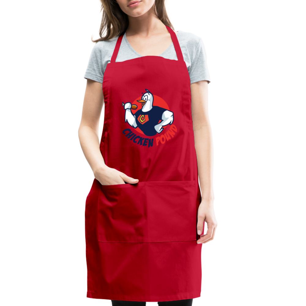 Adjustable Apron - red