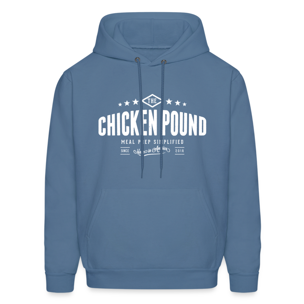 Chicken Pound Hoodie - denim blue