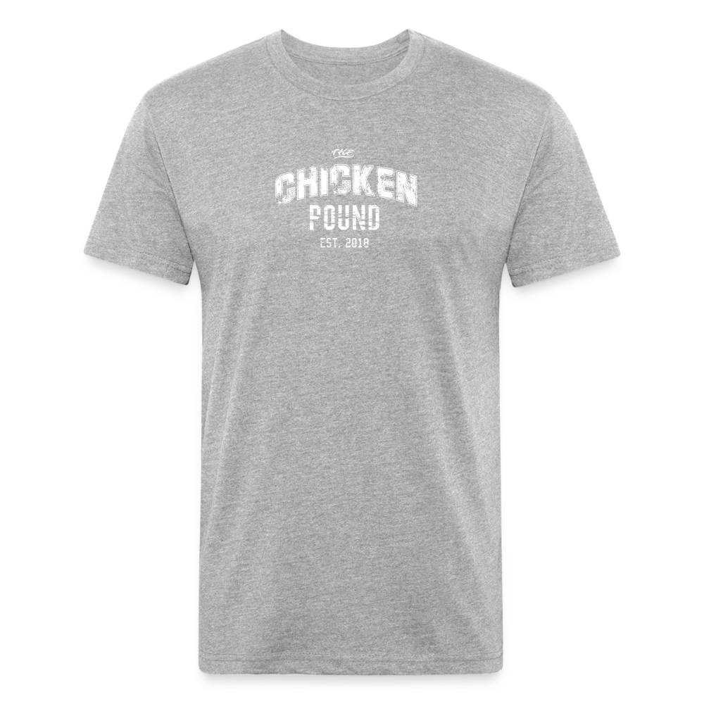 The Chicken Pound (Unisex) Next Level - heather gray