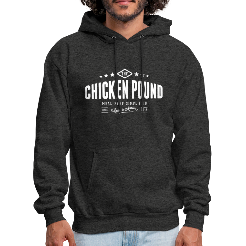 Chicken Pound Hoodie - charcoal grey