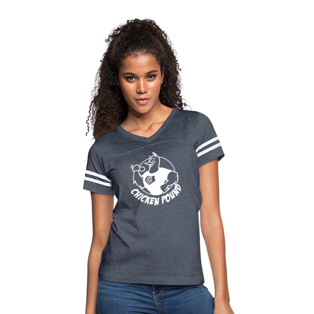 Women’s Vintage Sport T-Shirt - vintage navy/white