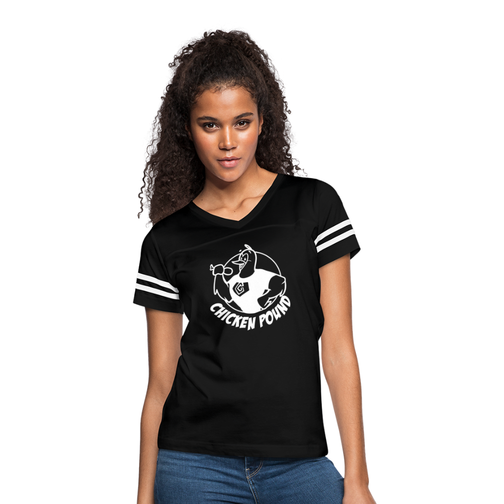 Women’s Vintage Sport T-Shirt - black/white