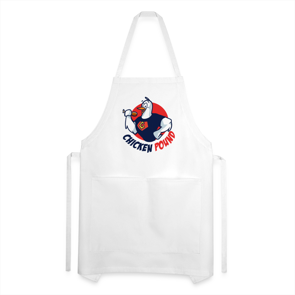 Adjustable Apron - white