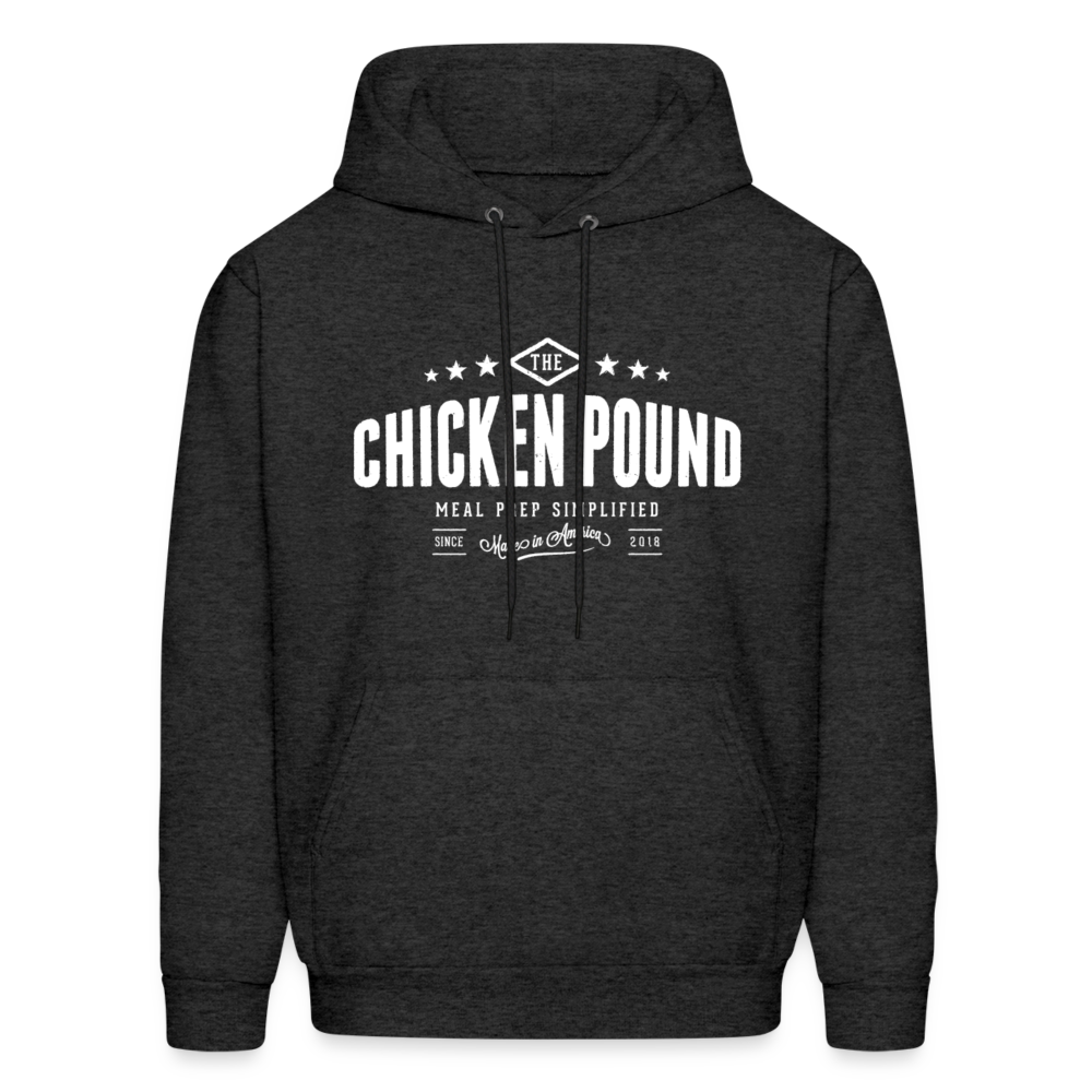 Chicken Pound Hoodie - charcoal grey