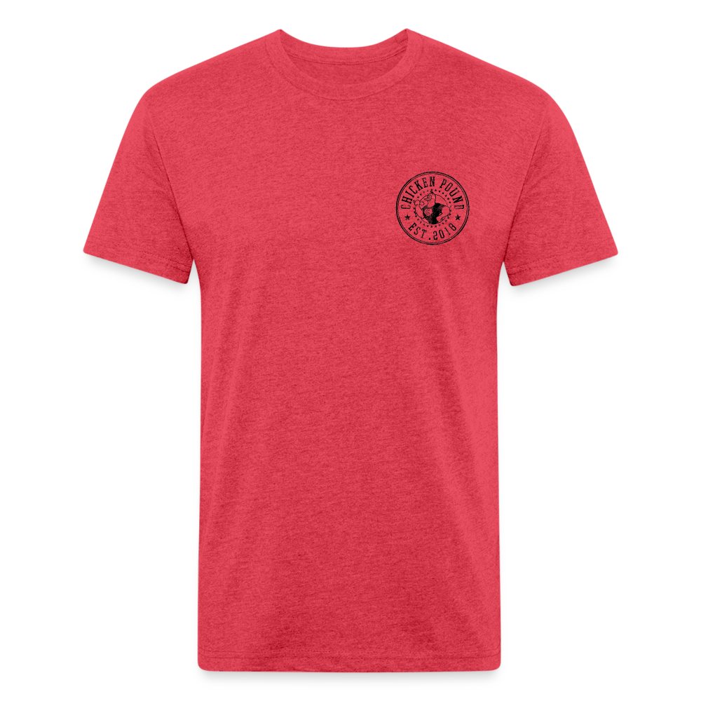 Chicken Champions Est 2018 (Unisex) Next Level - heather red