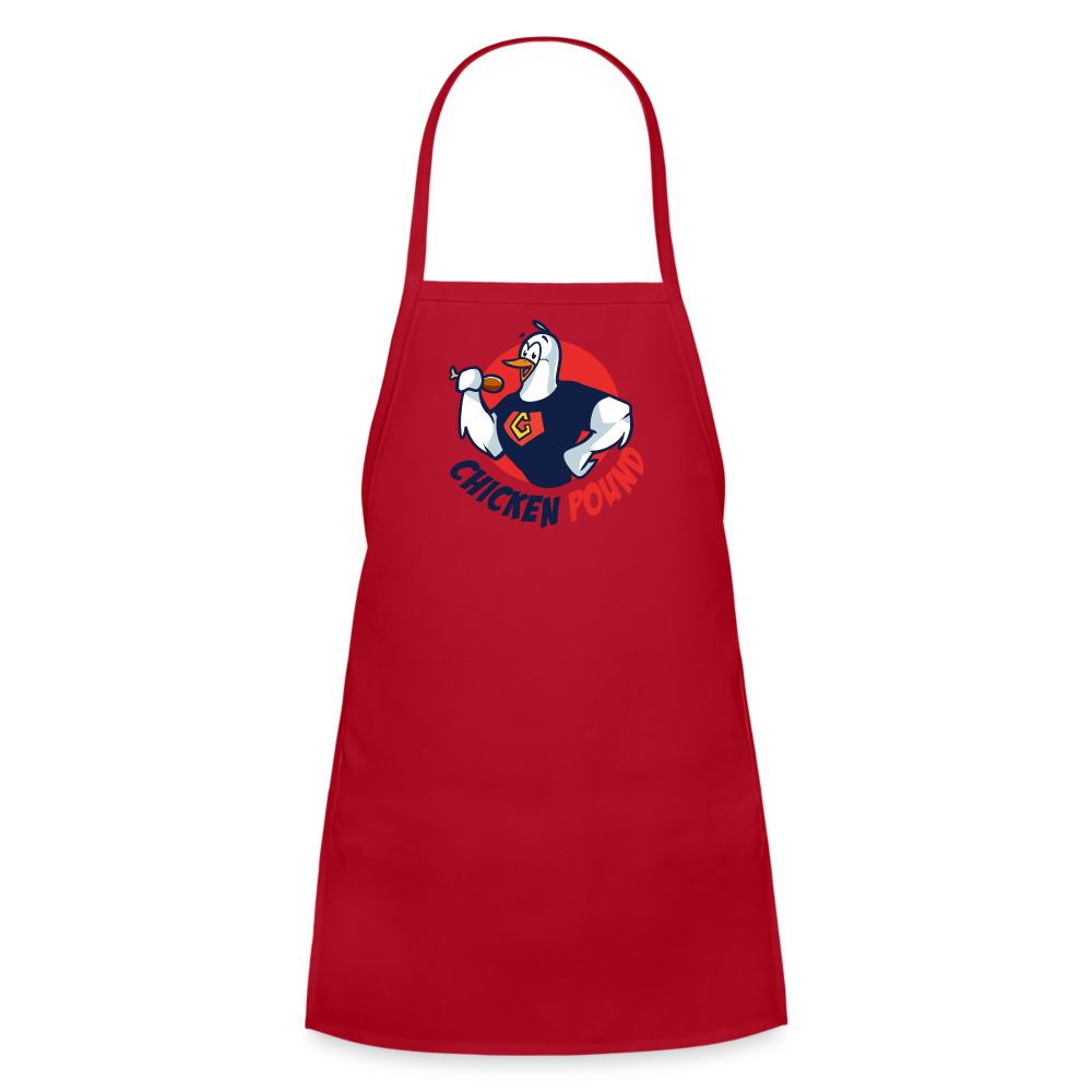 Kids' Apron - red