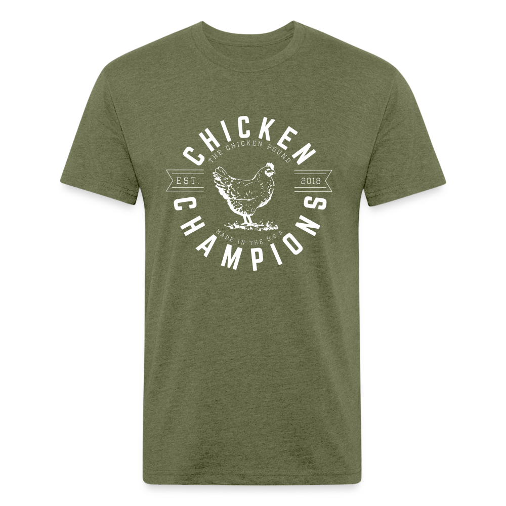 Chicken Champions Next Level - heather military green