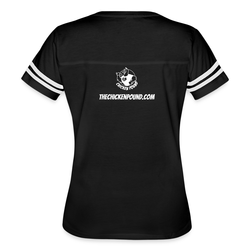 Women’s Vintage Sport T-Shirt - black/white