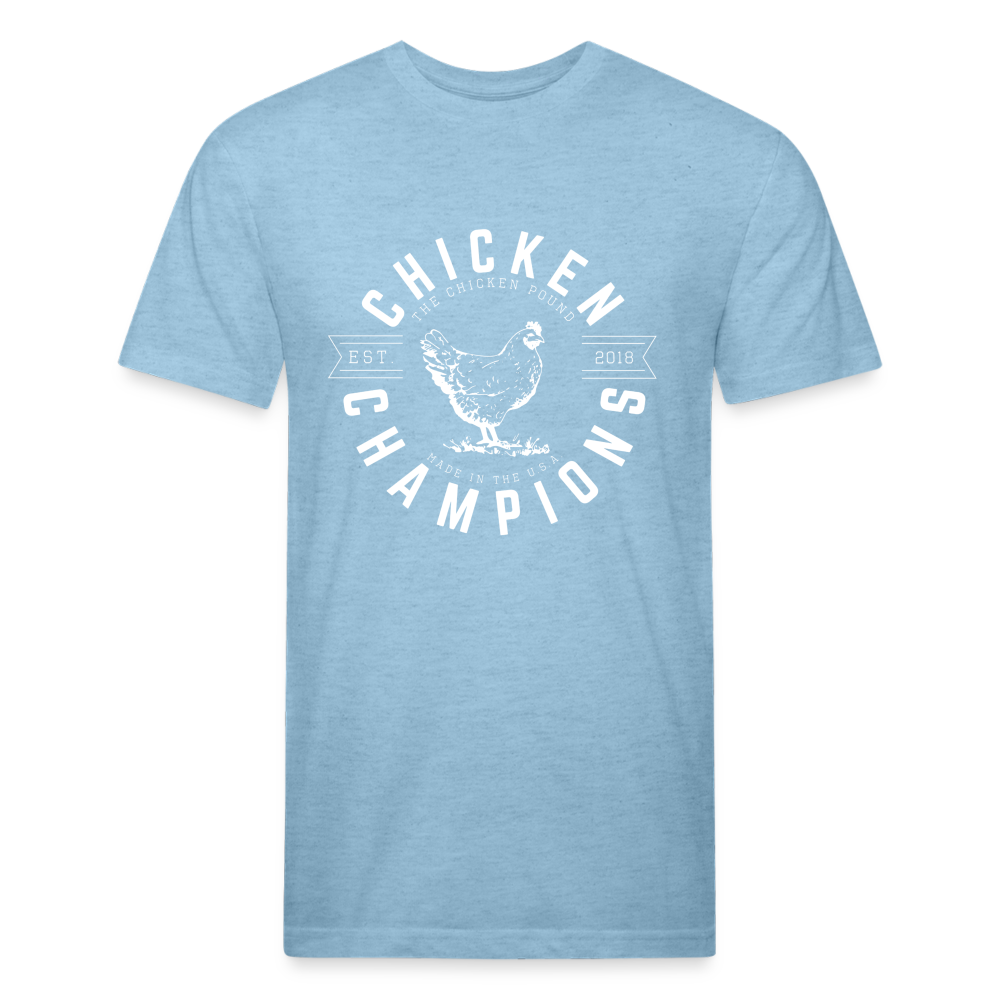 Chicken Champions Next Level - heather blue