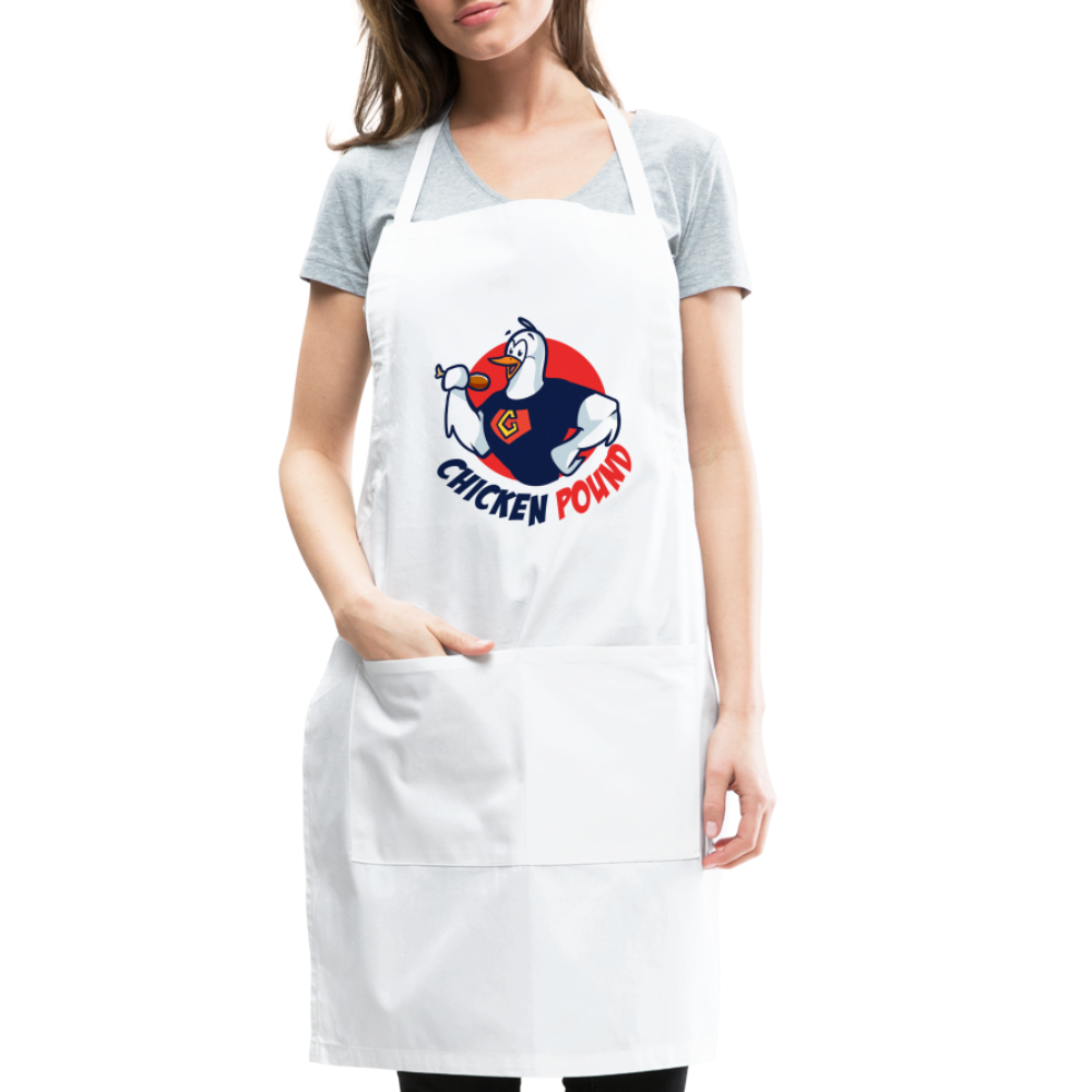 Adjustable Apron - white