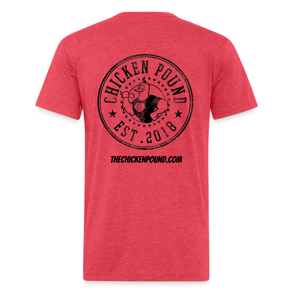 Chicken Champions Est 2018 (Unisex) Next Level - heather red