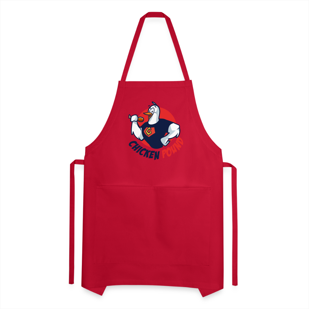 Adjustable Apron - red