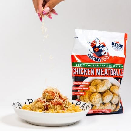 Bulk Pack- Italian Style Chicken Meatballs (5- 1 pound bags)