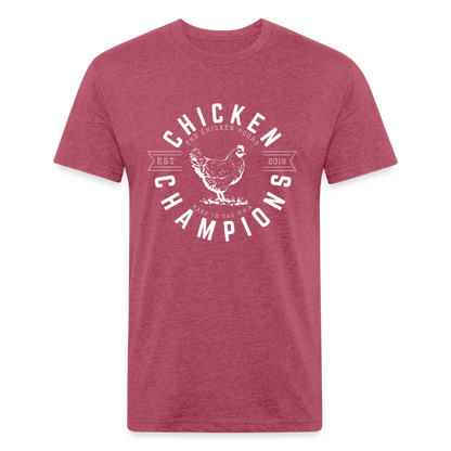 Chicken Champions Next Level - heather burgundy