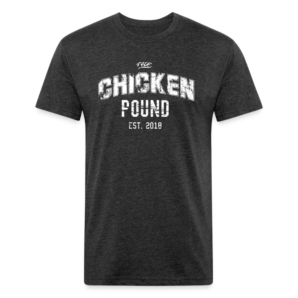 The Chicken Pound (Unisex) Next Level - heather black
