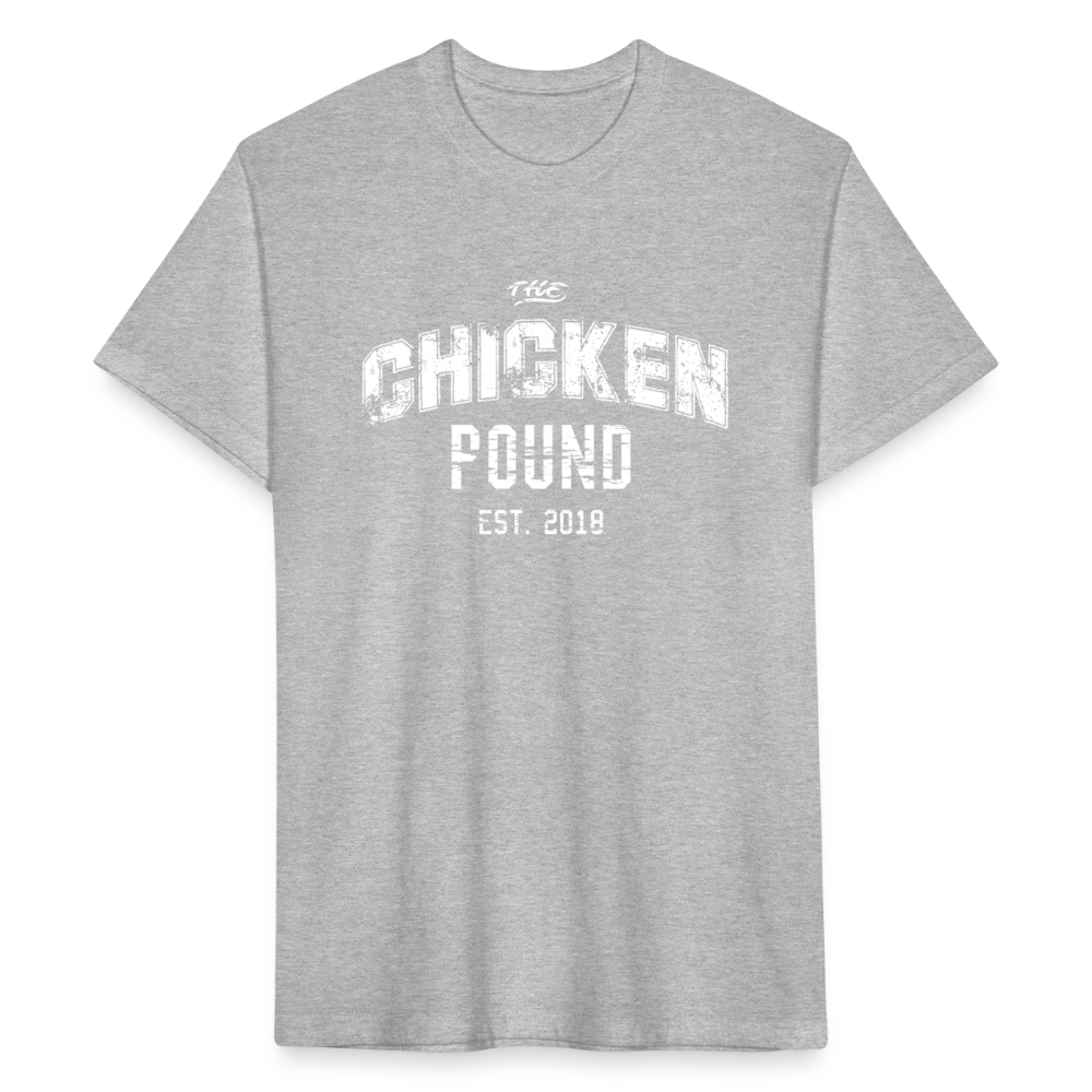 The Chicken Pound (Unisex) Next Level - heather gray