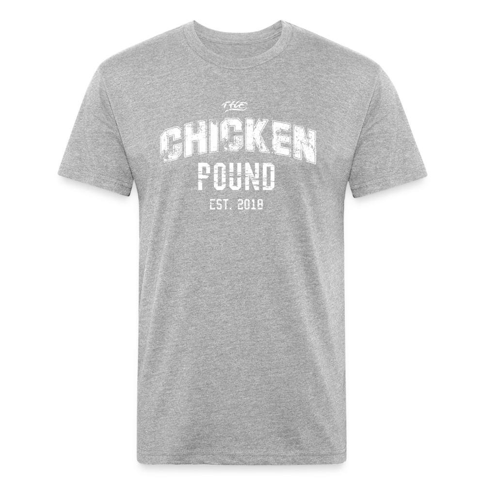 The Chicken Pound (Unisex) Next Level - heather gray
