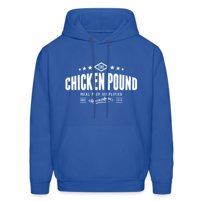 Chicken Pound Hoodie - royal blue