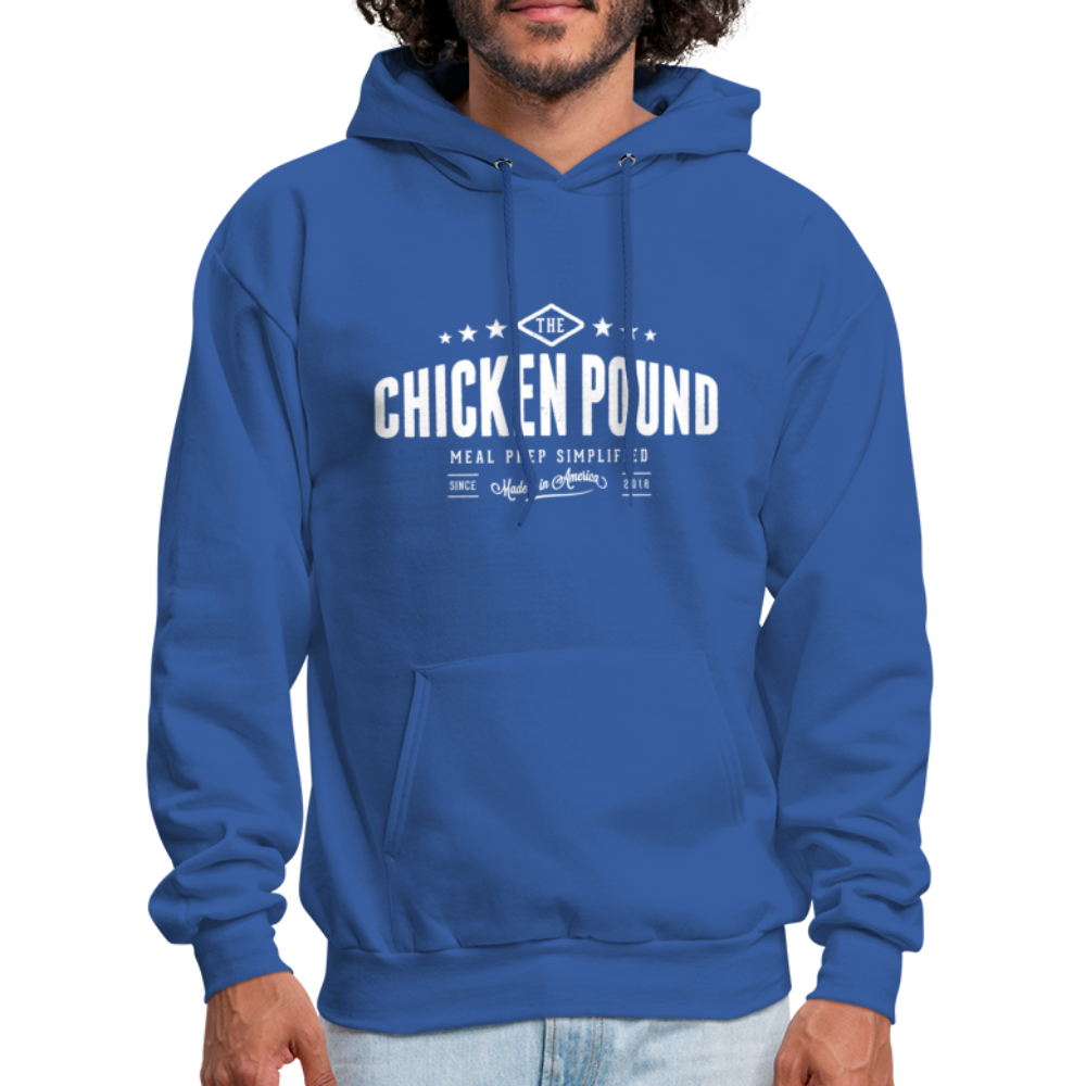 Chicken Pound Hoodie - royal blue