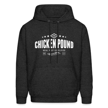 Chicken Pound Hoodie - charcoal grey